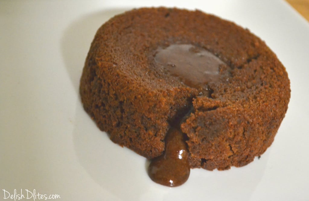 Chocolate Molten Lava Cakes for 2 | Delish D'Lites