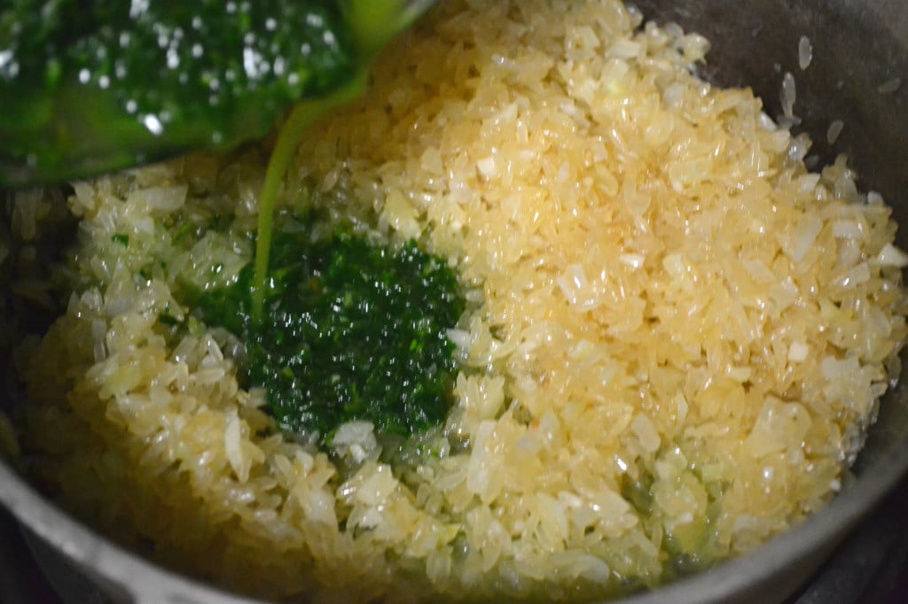 Arroz Verde (Green Rice) | Delish D'Lites