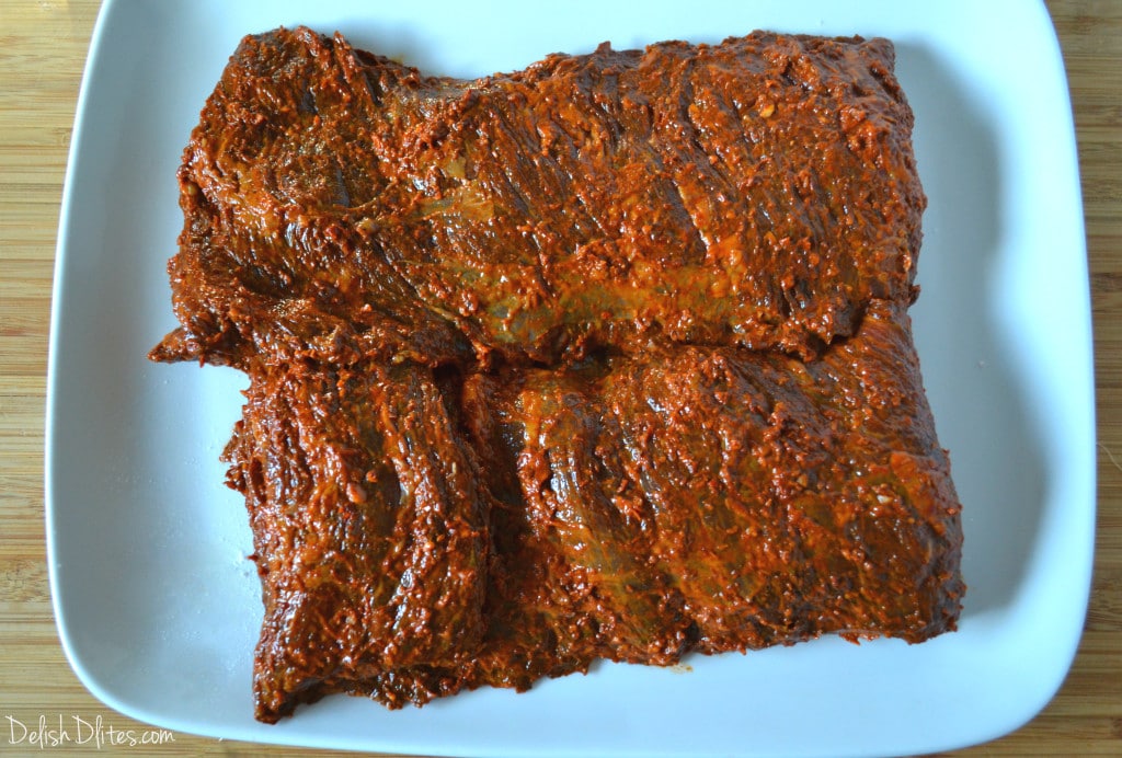 Ancho Chile-Rubbed Skirt Steak | Delish D'Lites