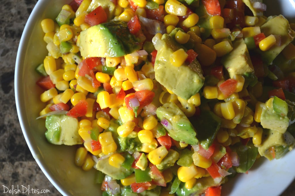 Summer Corn Salad | Delish D'Lites