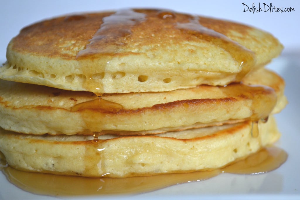Easy Homemade Pancakes | Delish D'Lites