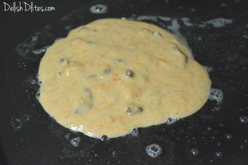 Sweet Potato and Pecan Pancakes | Delish D'Lites