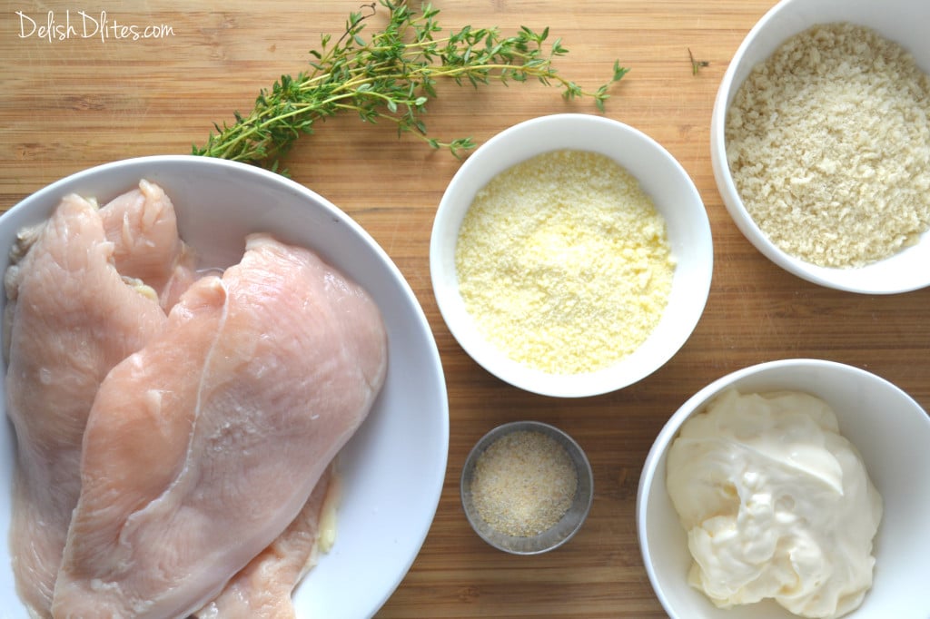 Parmesan Crusted Chicken | Delish D'Lites