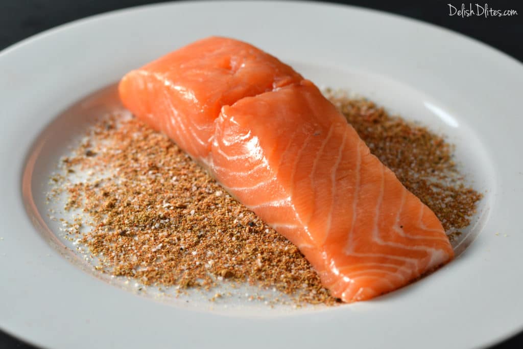 Spice Crusted Salmon | Delish D'Lites