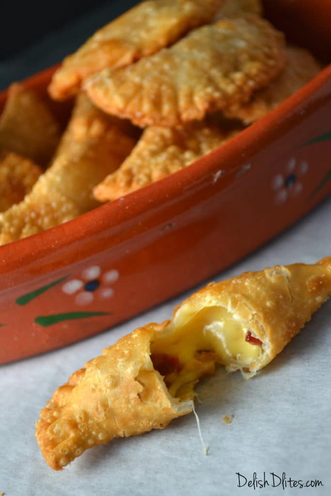 Bacon and Cheese Empanadas | Delish D'Lites