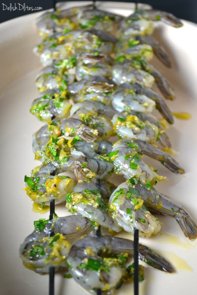 Grilled Garlic Shrimp | Delish D'Lites