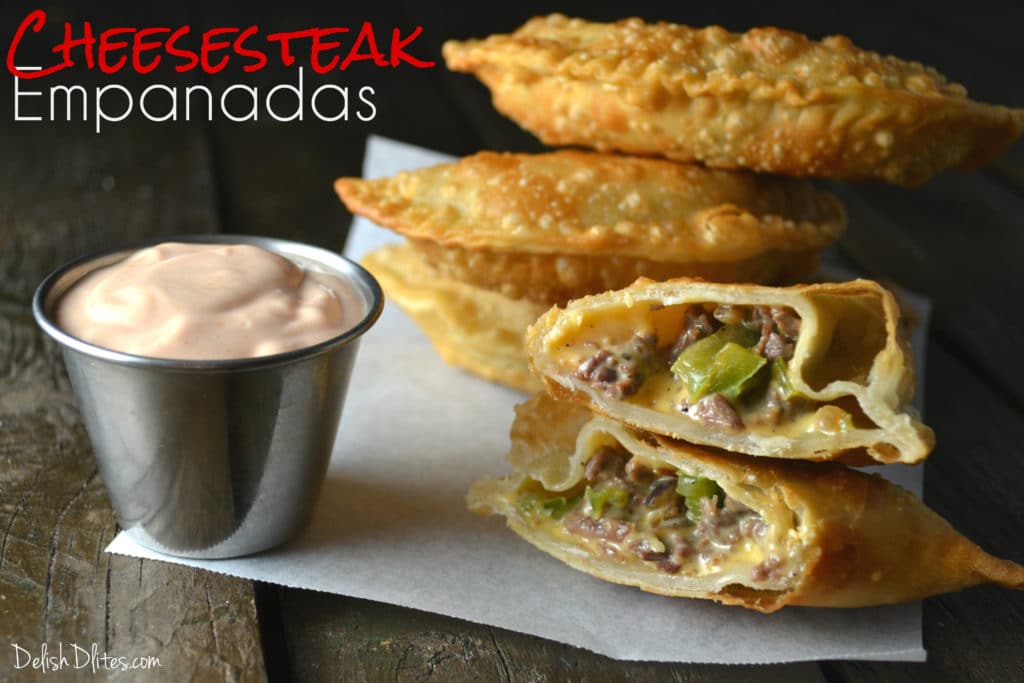 Cheesesteak Empanadas | Delish D'Lites