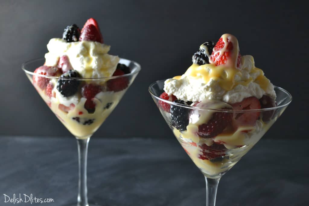 Berry and Cream Parfaits | Delish D'Lites