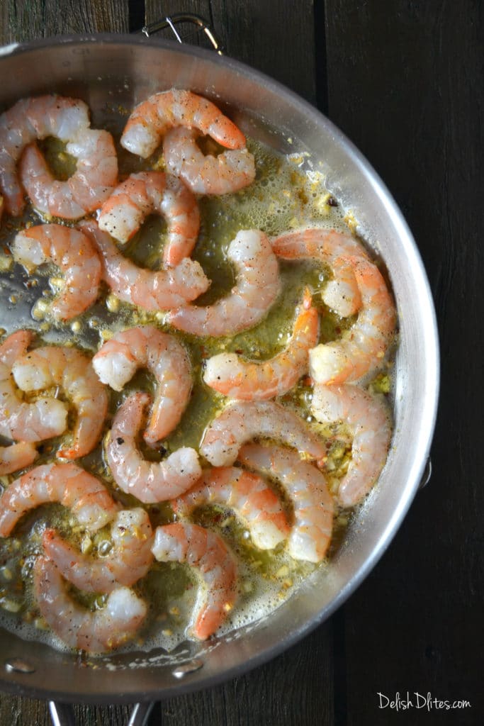 Shrimp Scampi with Zucchini Noodles | Delish D'Lites