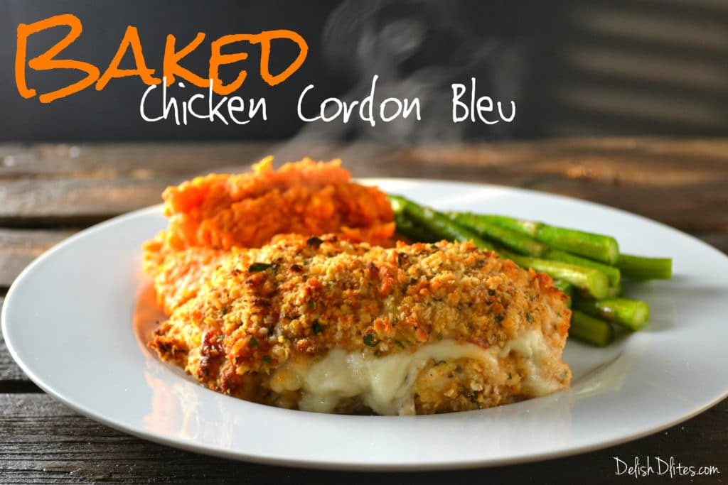 Baked Chicken Cordon Bleu