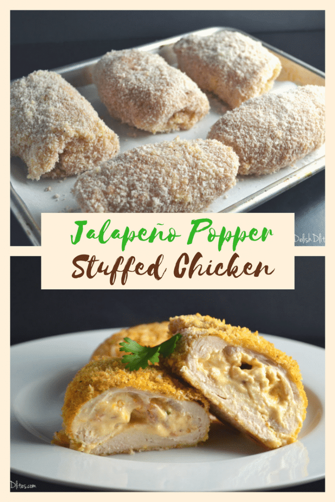 Jalapeño Popper Stuffed Chicken | Delish D'Lites