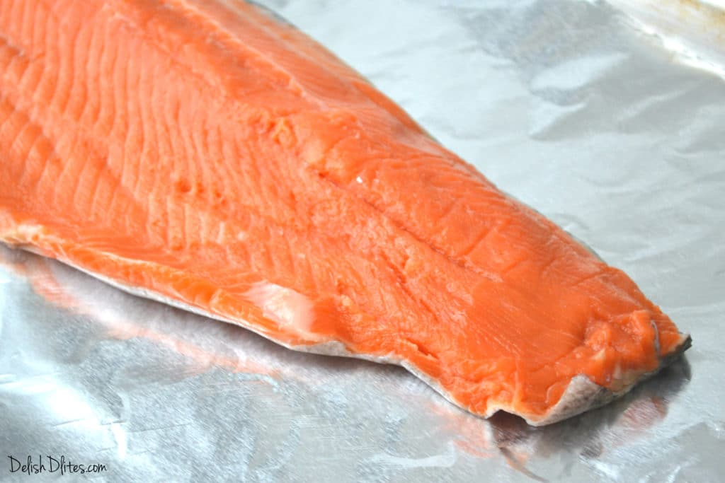 Garlic Butter Steelhead Trout in Foil - Delish D'Lites