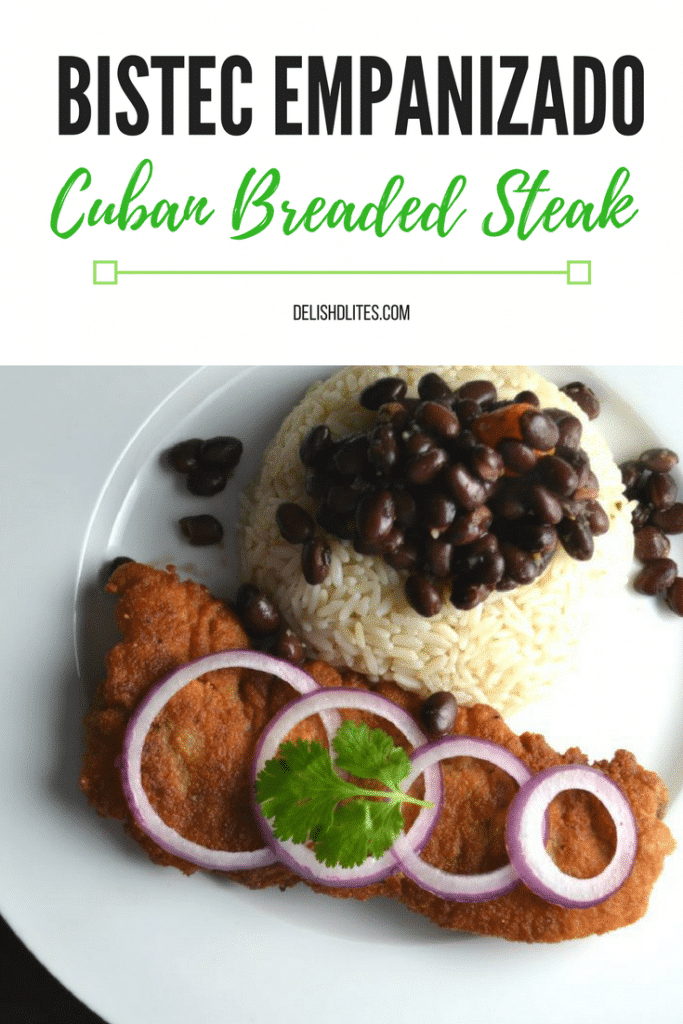 Bistec Empanizado (Cuban Breaded Steak) | Delish D'Lites