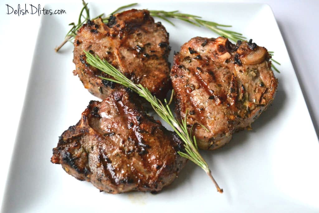 Grilled Lamb Loin Chops - Weekend at the Cottage