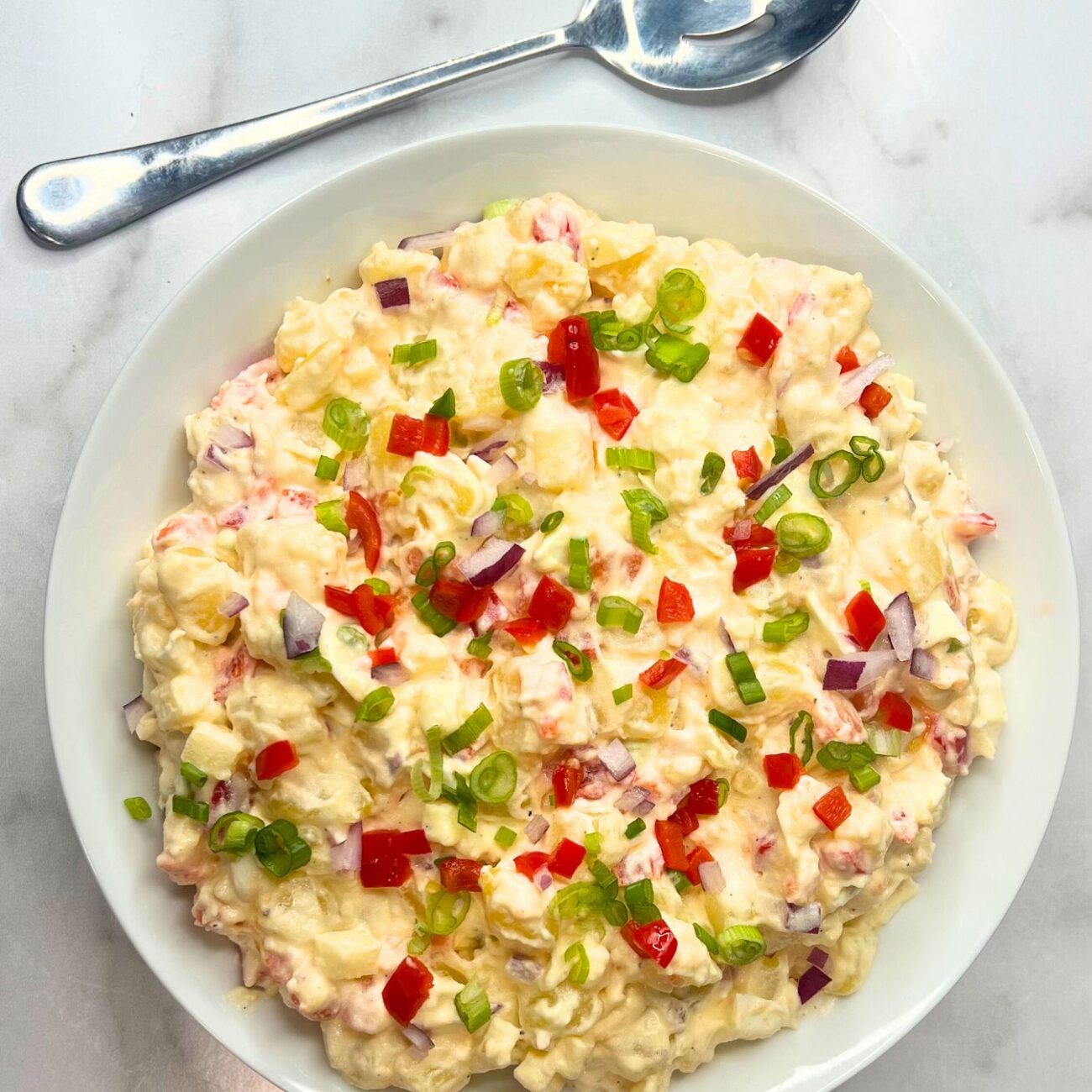 Puerto Rican Potato Salad (Ensalada De Papa) - Delish D'Lites